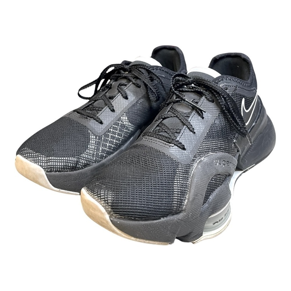NIKE Air Zoom SuperRep 3 HIIT Class Training Shoe Sz 6.5 Black White - Picture 7 of 16